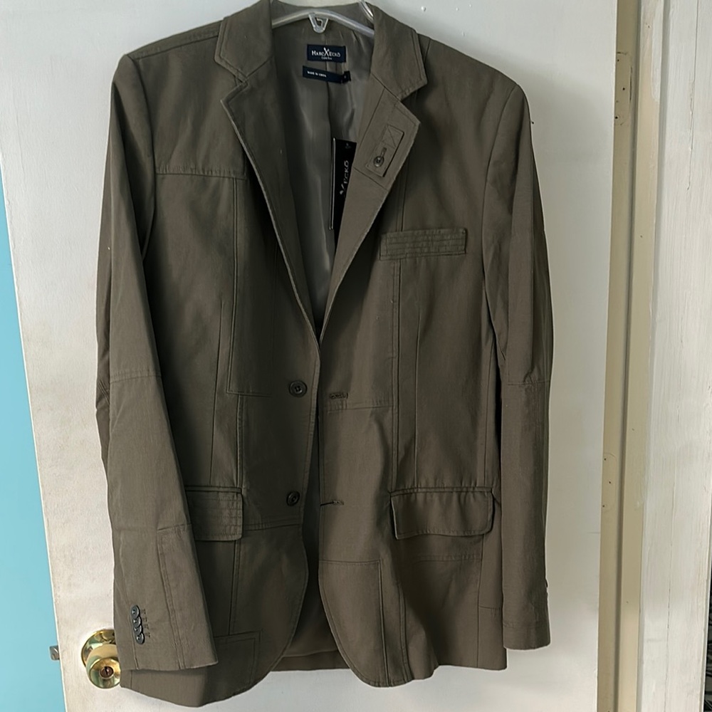 Marc Ecko Green Military Field Jacket